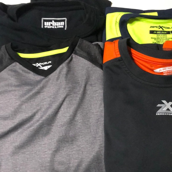 SZ L (4) Youth BOYS LONG SLEEVE TEES 3 ZEROXPosur 1 URBAN PIPELINE GS Cleanout - Picture 1 of 7